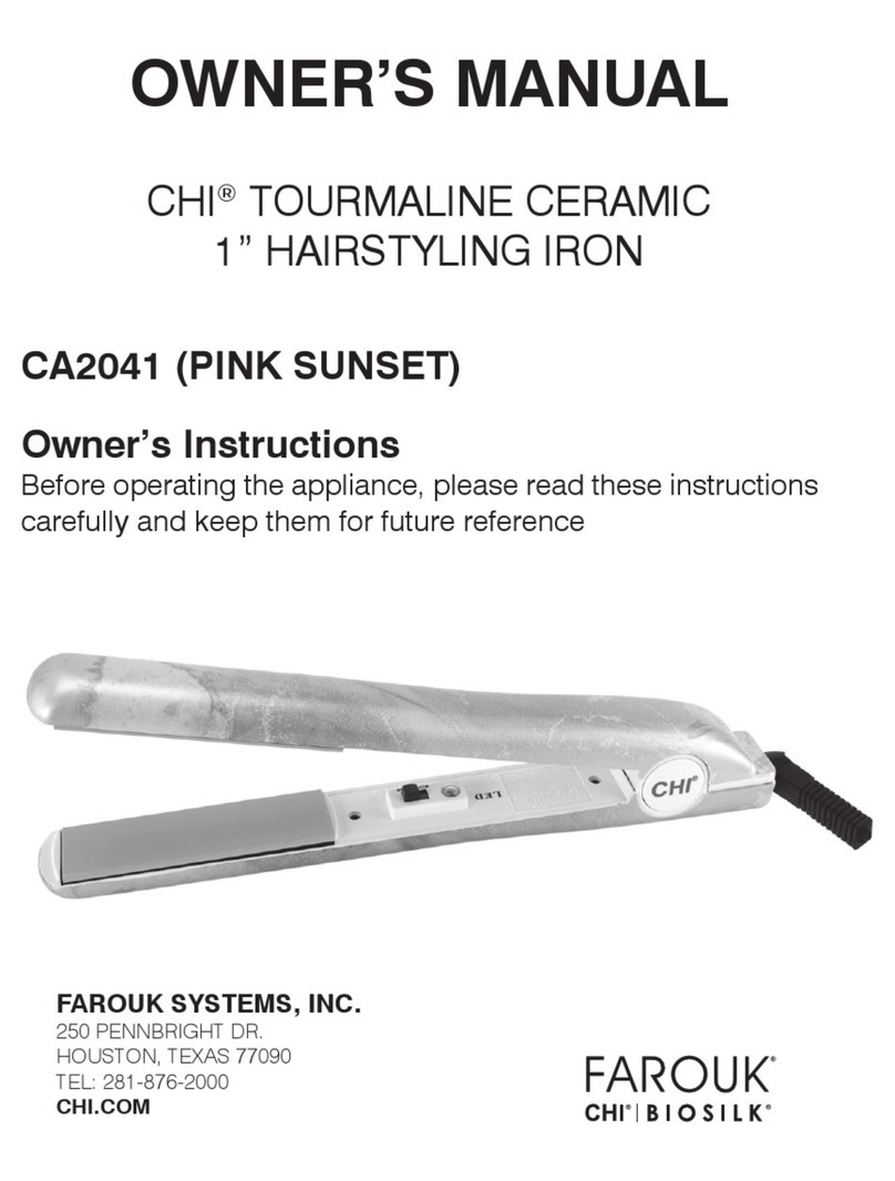 Farouk CHI CA2041 User manual