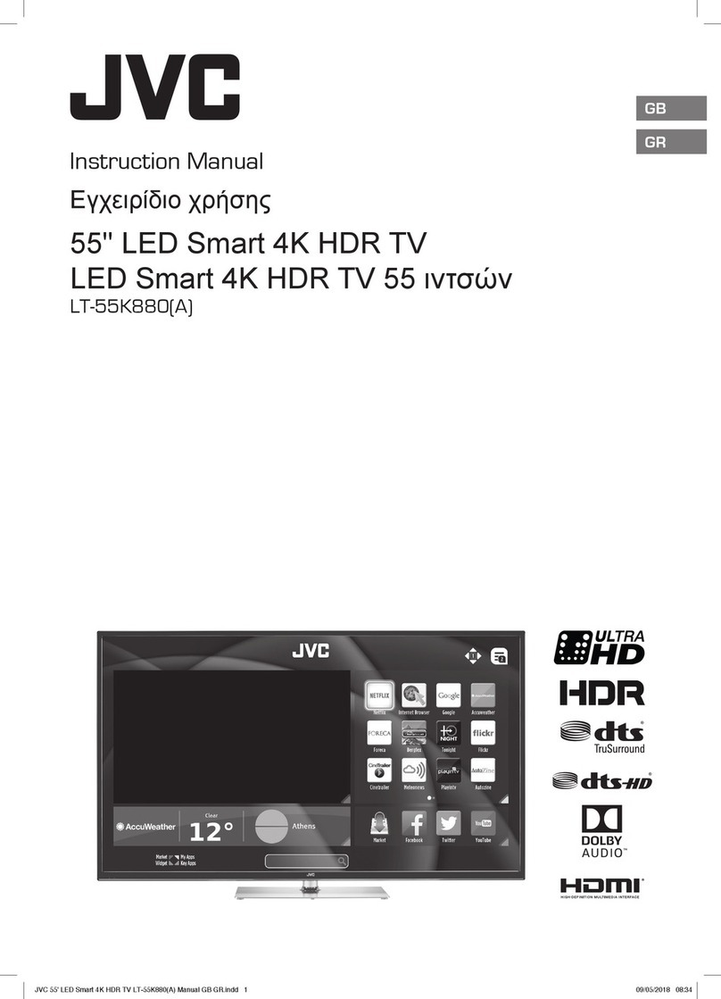 JVC LT-55K880(A) User manual
