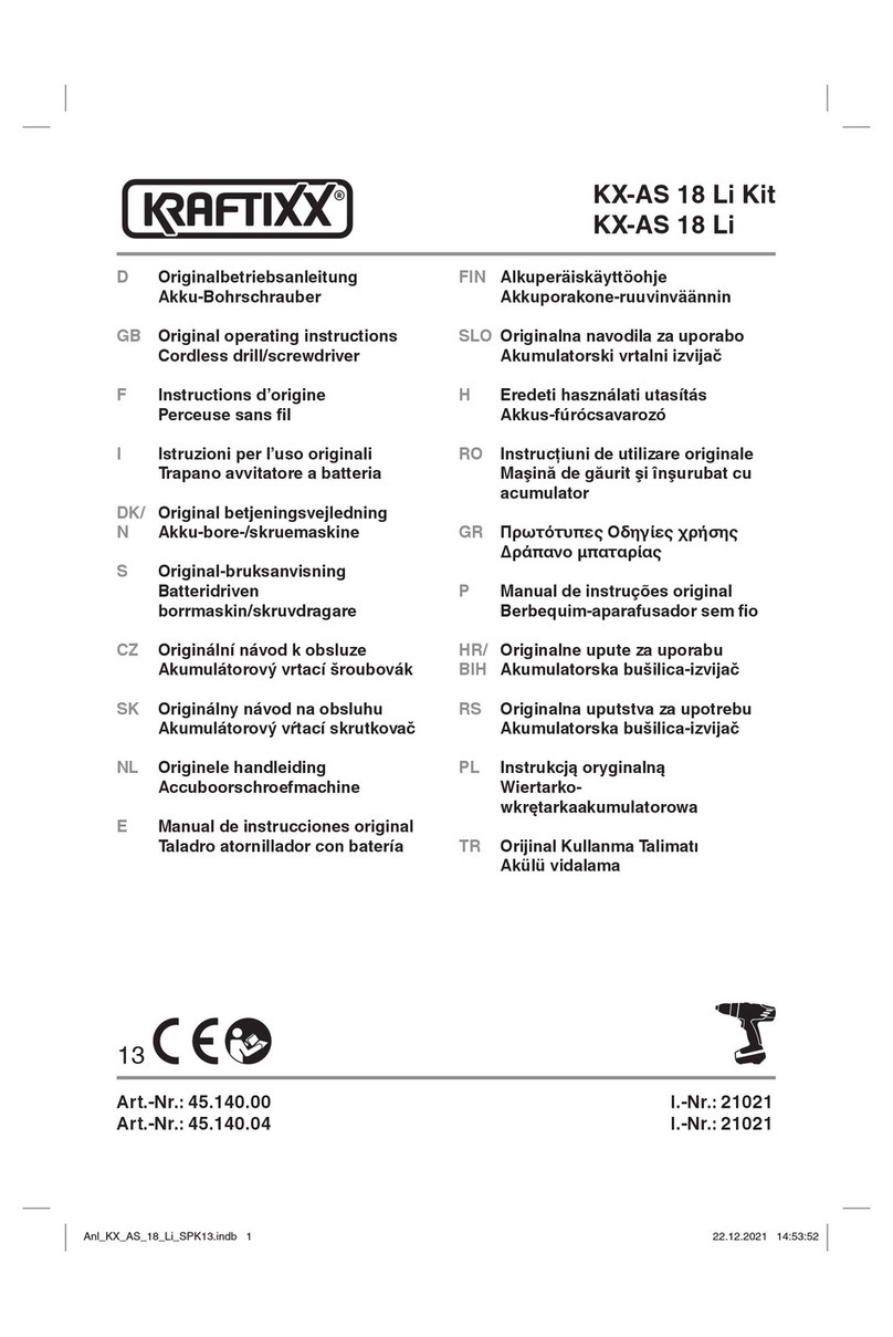 EINHELL KX-AS 18 Li Kit Original operating instructions