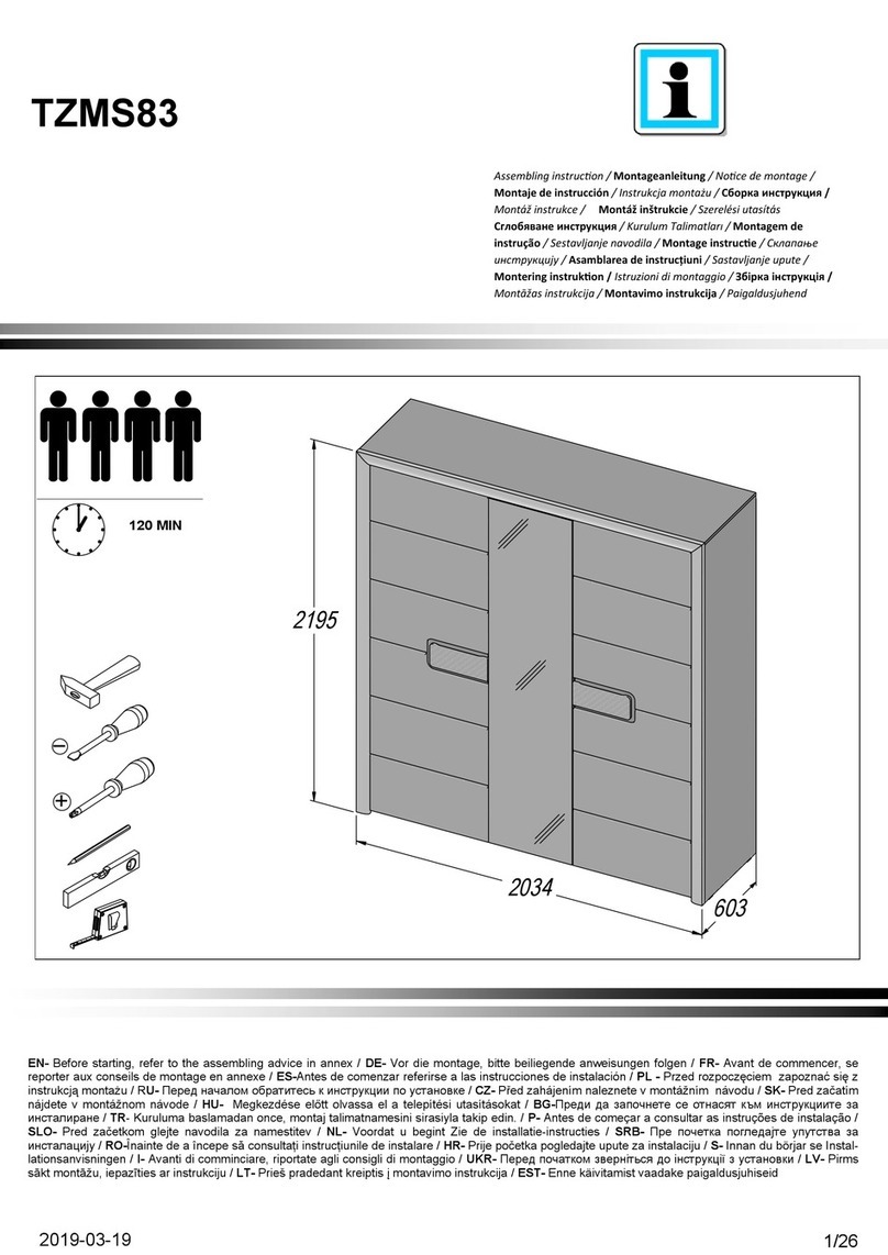 Forte TZMS83 Assembling Instruction