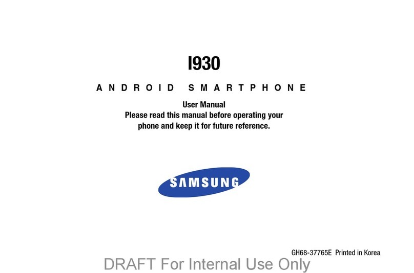 Samsung I930 user manual