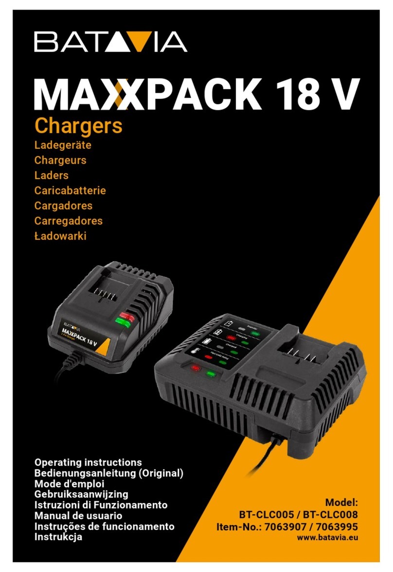 Batavia MAXXPACK BT-CLC005 operating instructions