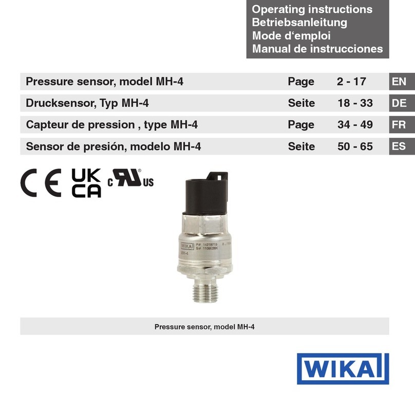 WIKA MH-4 operating instructions