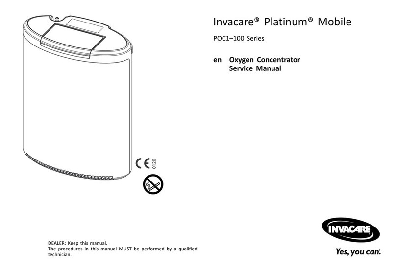 Invacare Platinum Mobile POC1-100 Series User manual Invacare Platinum Mobile POC1-100 Series User manual