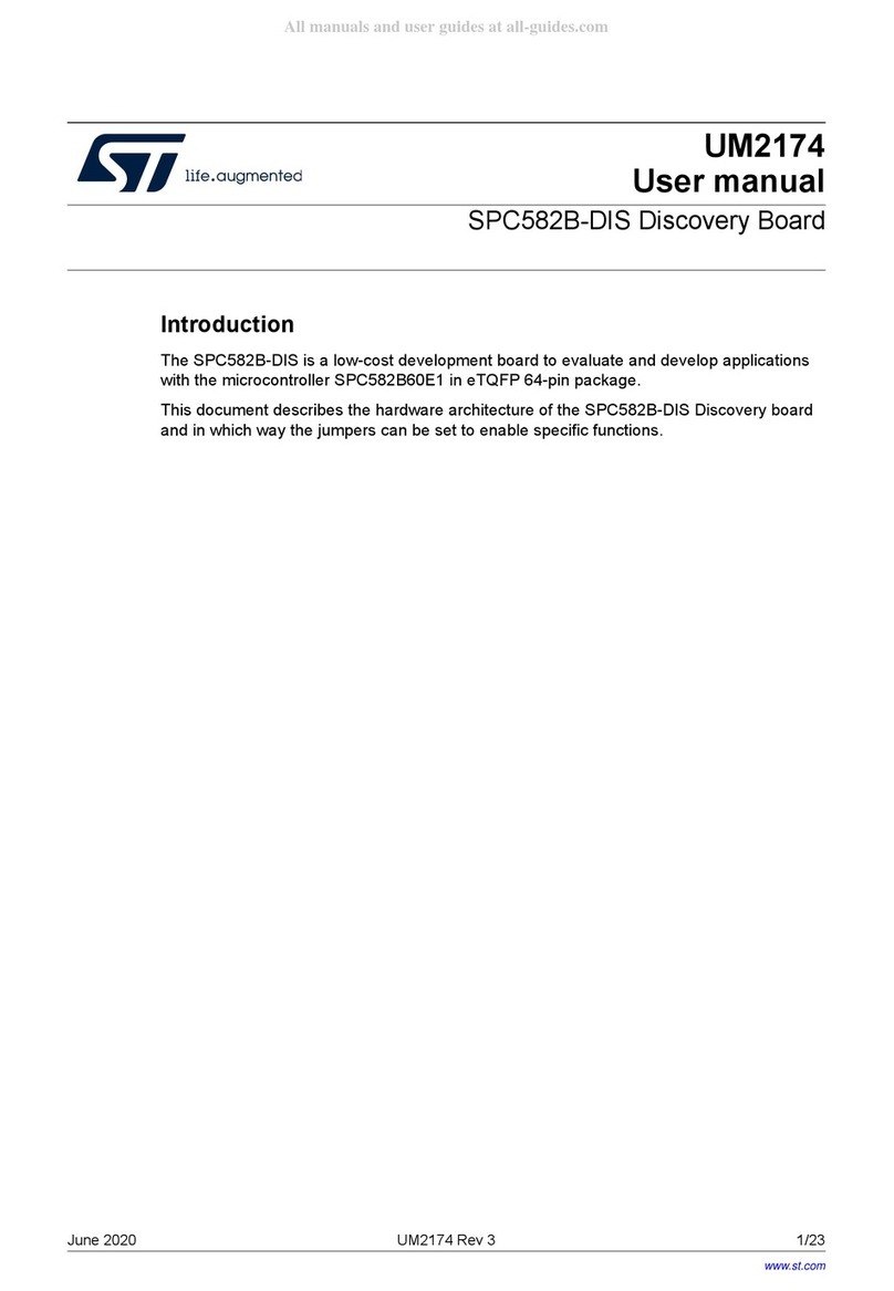 ST SPC582B-DIS User manual