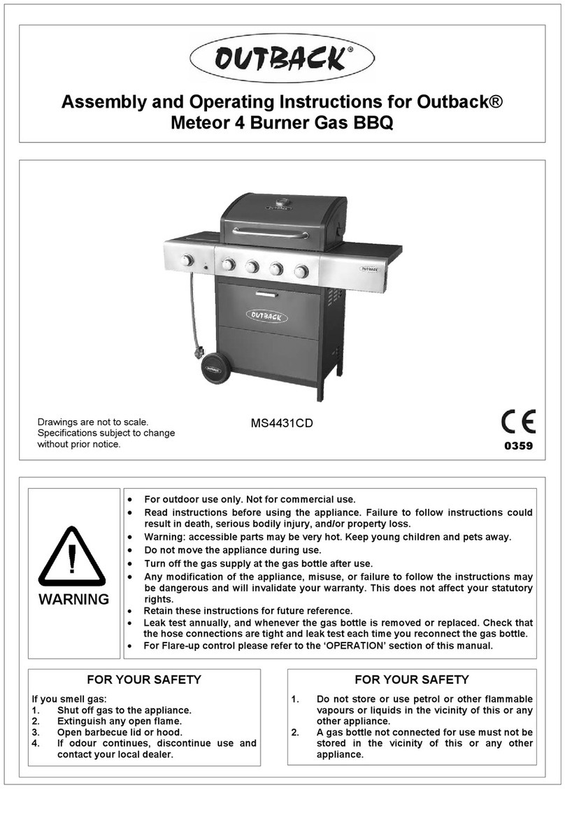 Outback Meteor 4 User manual