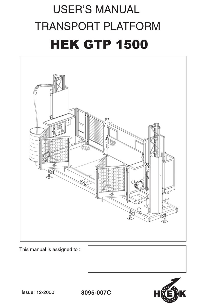 HEK GTP 1500 user manual