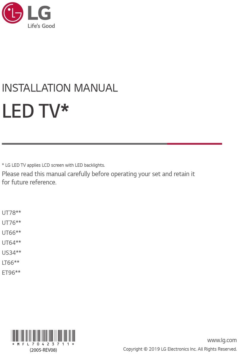 LG UT76 Series User manual