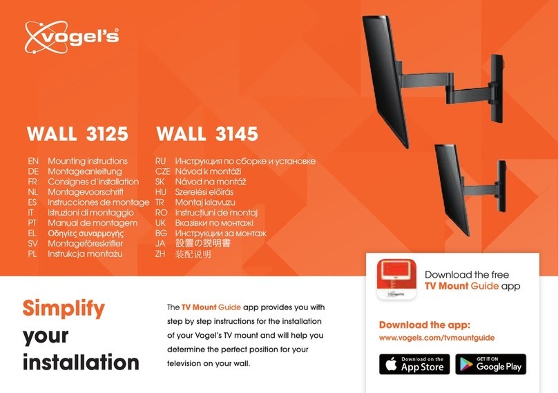 VOGELS WALL 3125 User manual