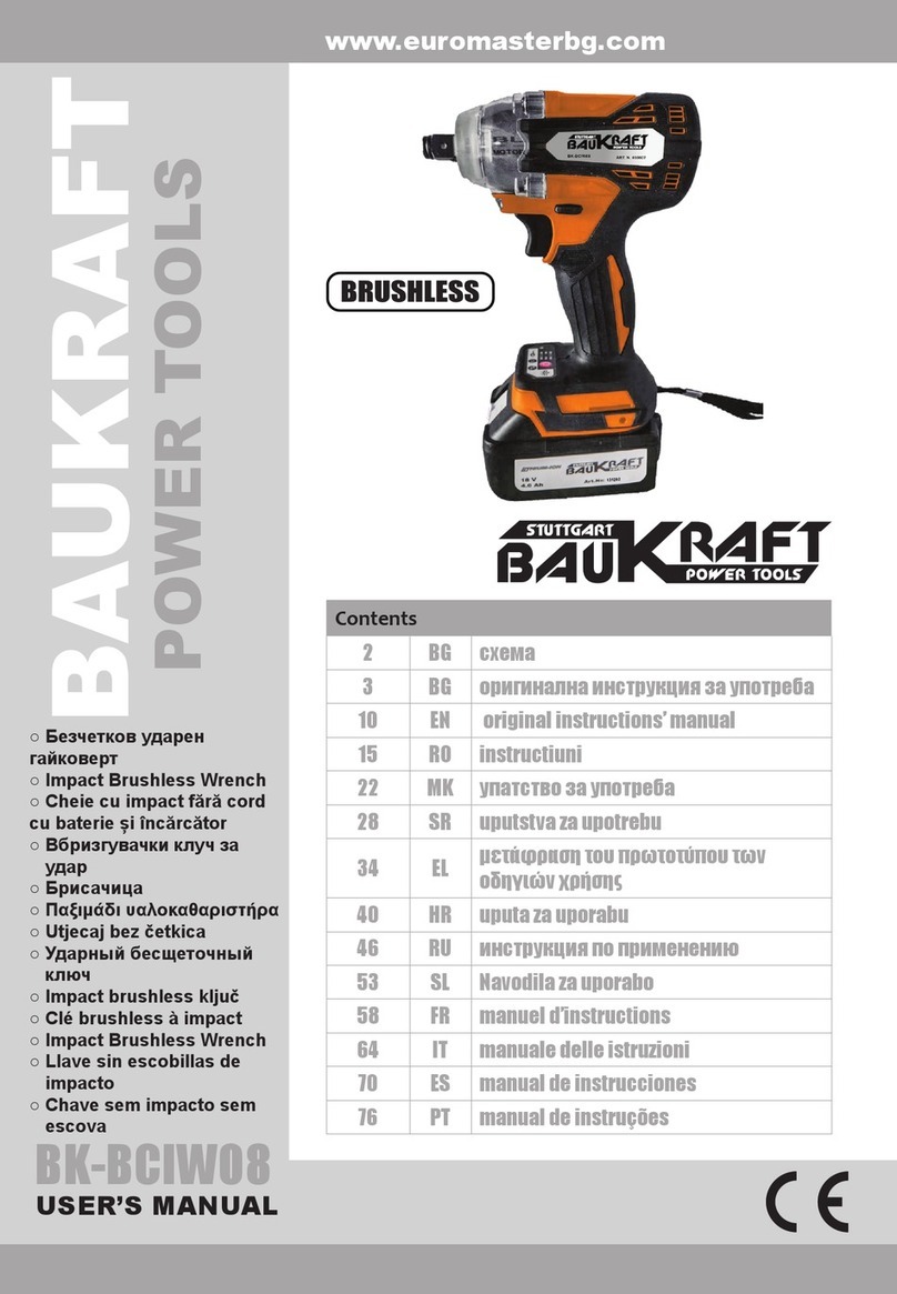 Baukraft BK-BCIW08 user manual