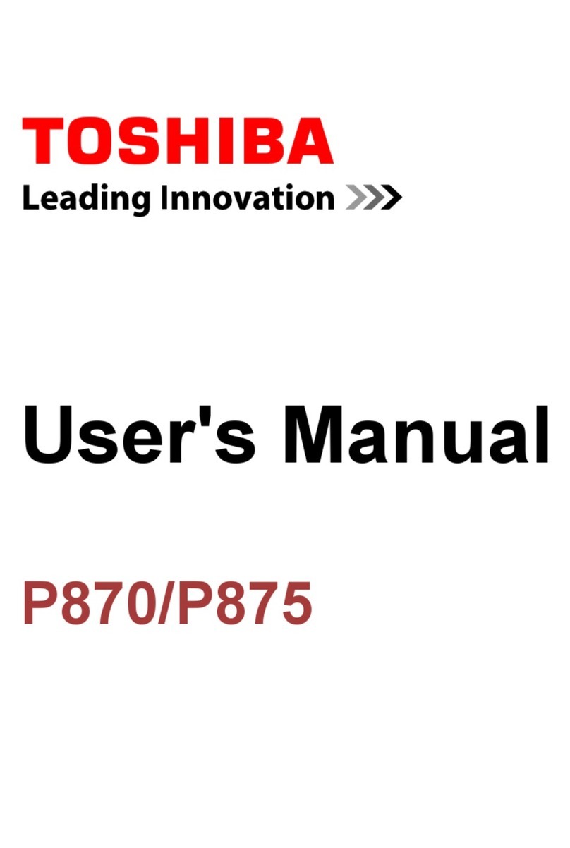 Toshiba Satellite P870 User manual