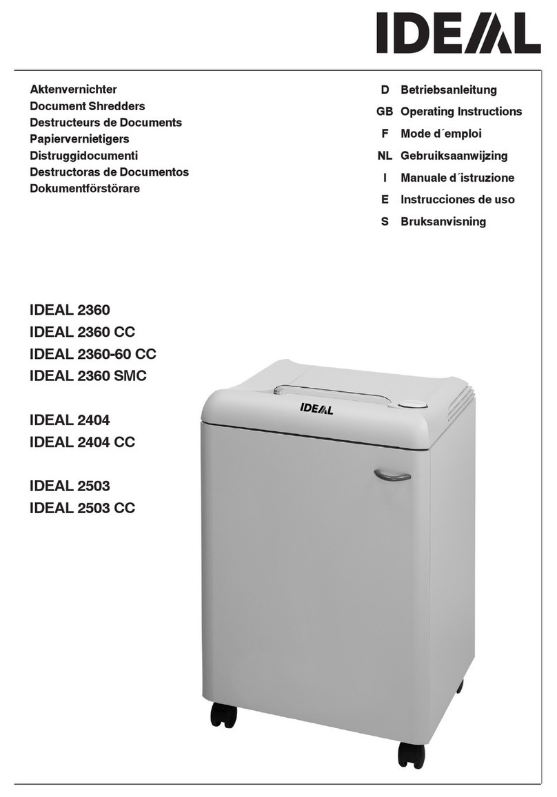 IDEAL 2360-60 CC operating instructions
