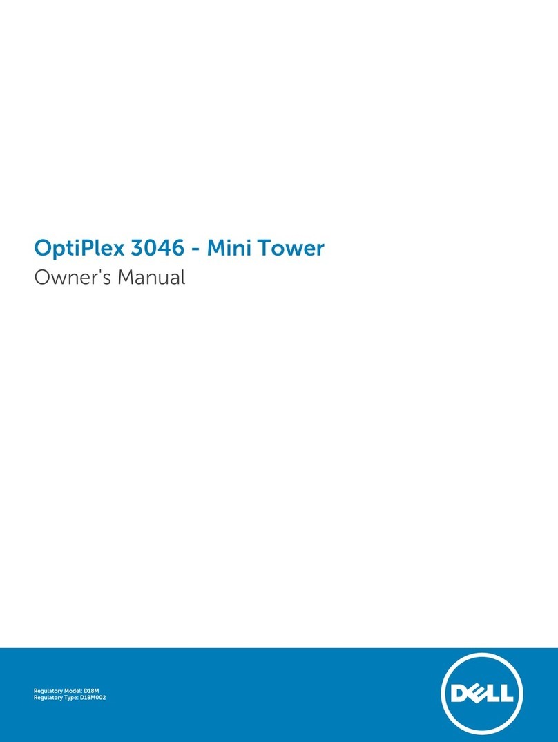 Dell OptiPlex 3046 - Mini Tower User manual
