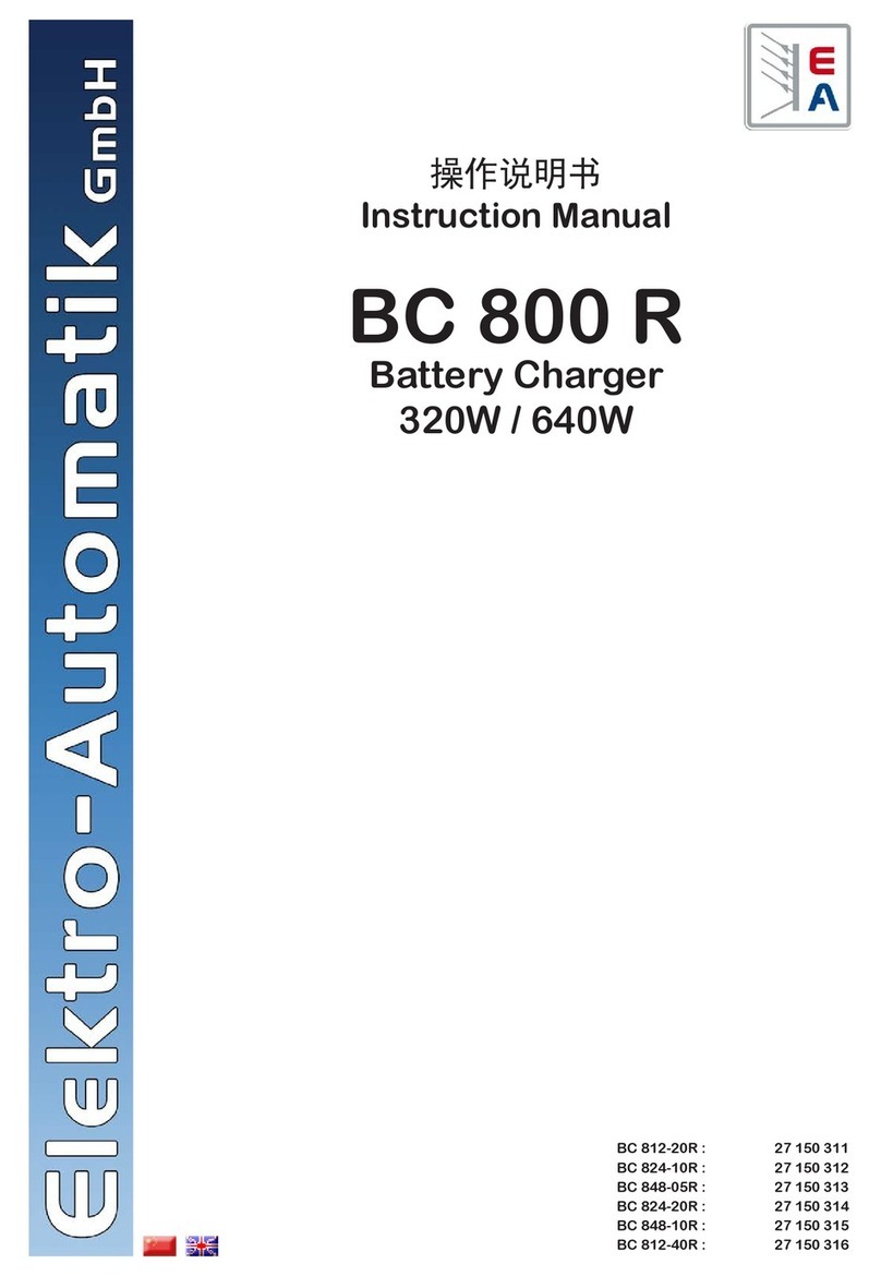 Electro-Automatik BC 800 R Series instruction manual