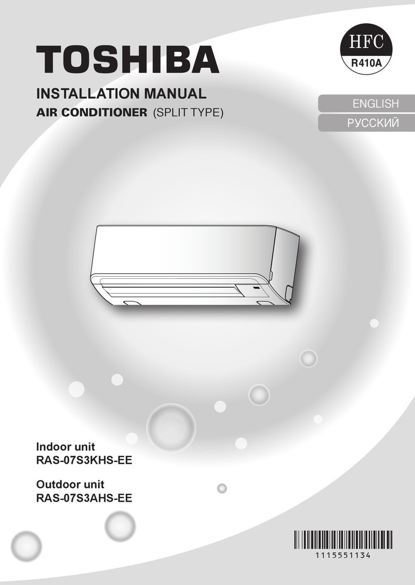 Toshiba RAS-07S3KHS-EE User manual
