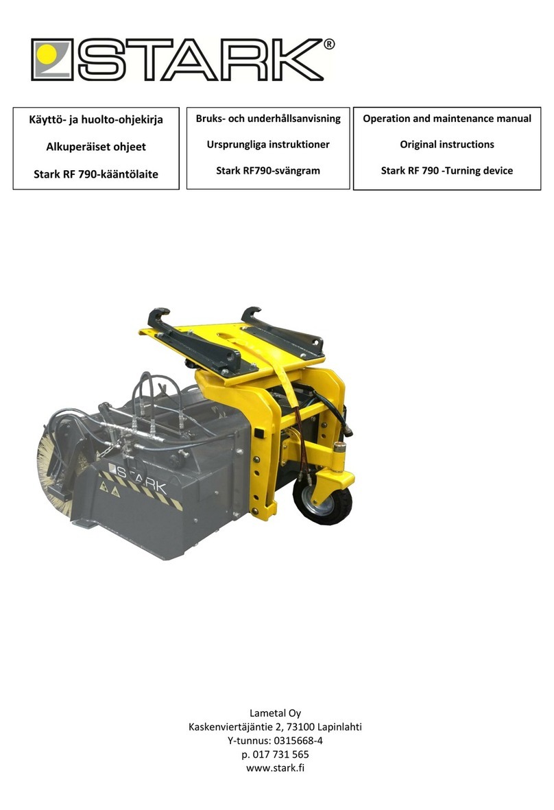 Stark RF 790 Operation and maintenance manual