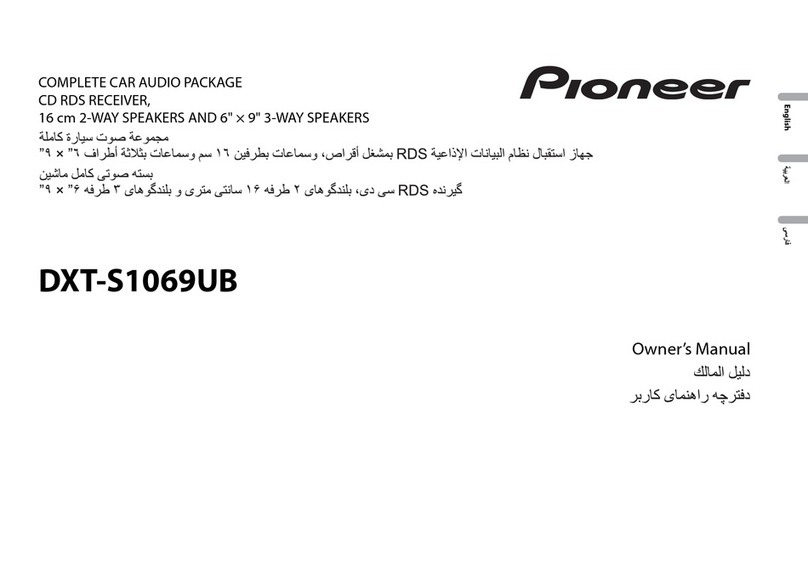 Pioneer DXT-S1069UB owner's manual