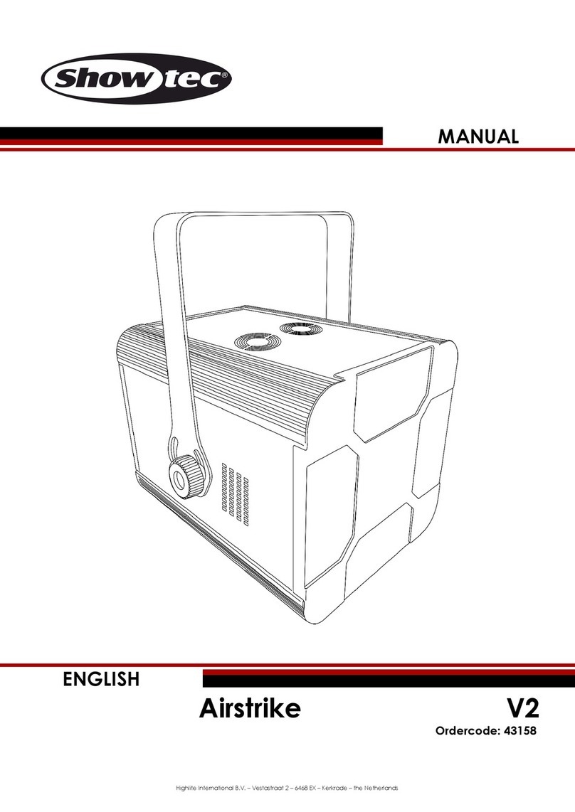 Show Tec Airstrike V2 User manual