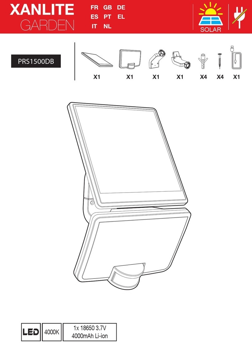 XanLite PRS1500DB User manual