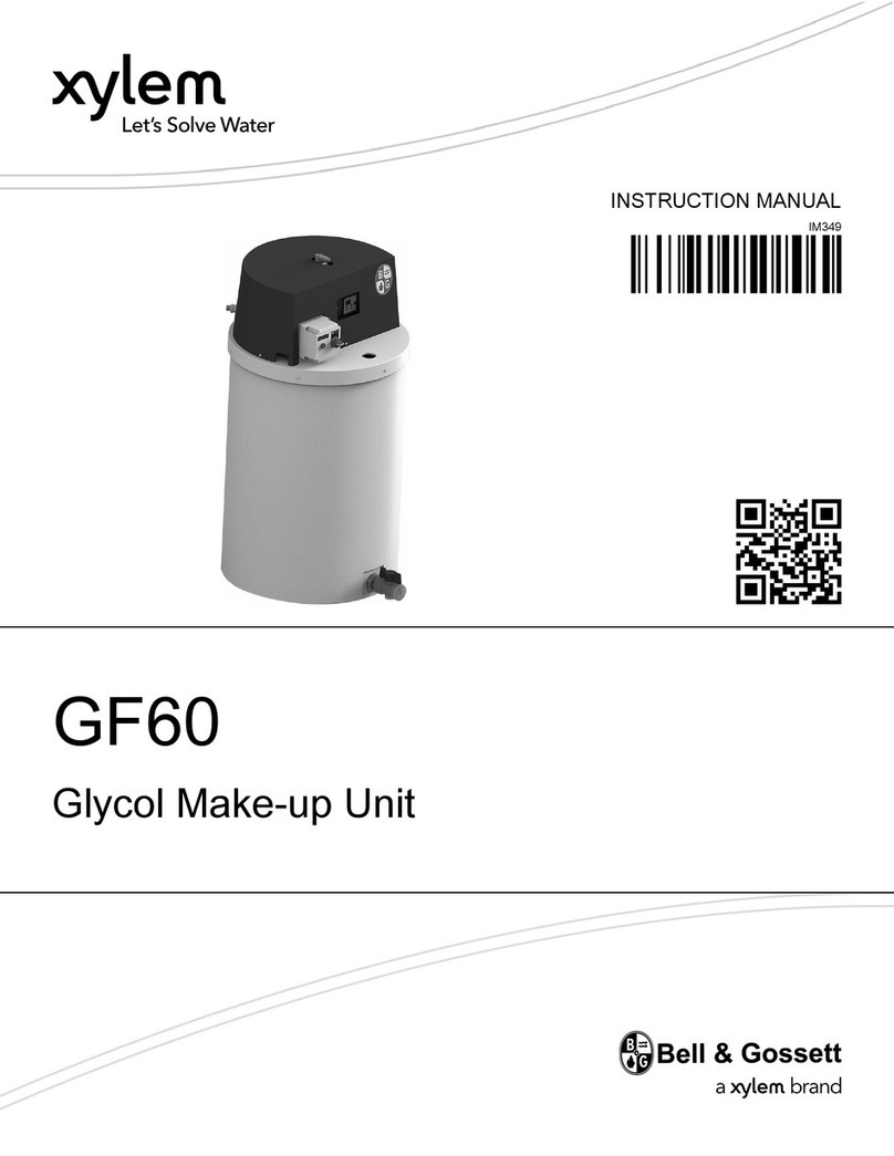 Xylem Bell & Gossett GF60 User manual