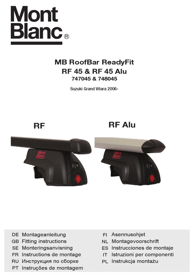 Mont Blanc RF 45 Alu Fitting instructions