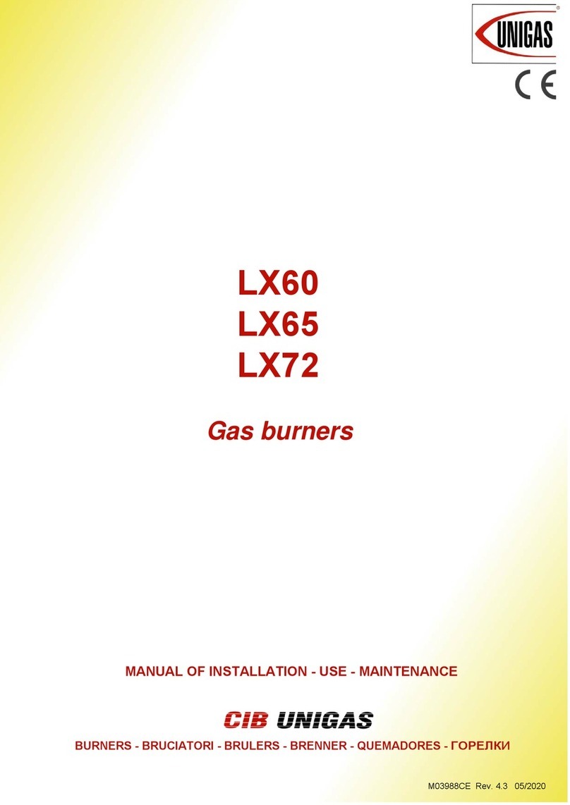 CIB UNIGAS LX60 Operating manual