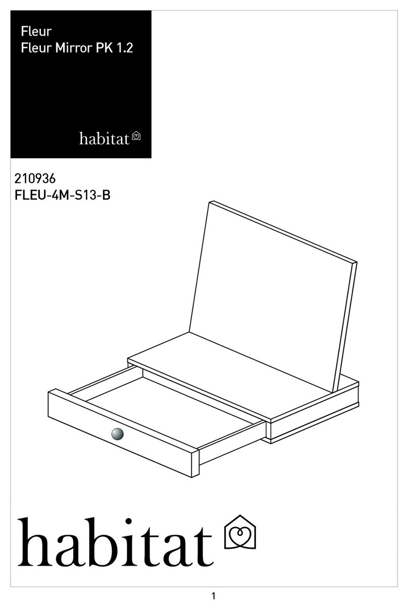 Habitat Fleur Mirror PK 1.2 User manual