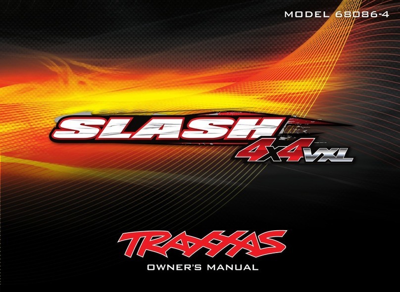 Traxxas SLASH 4x4 VXL 68086-4 User manual