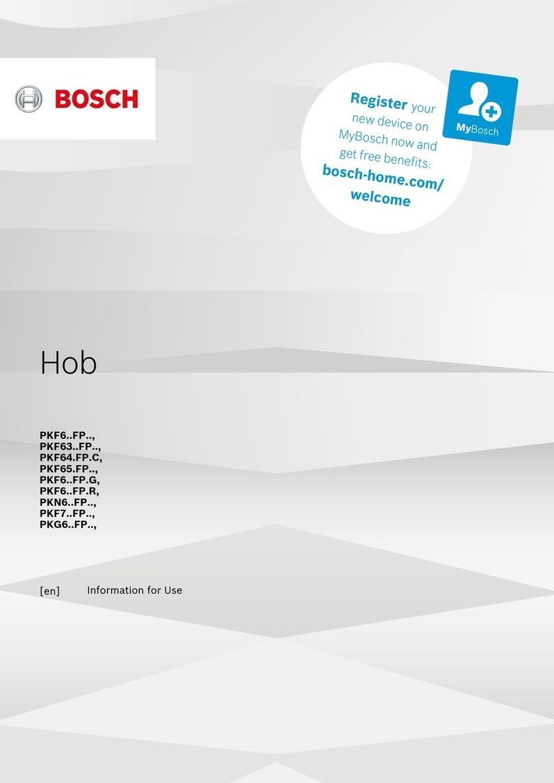 Bosch PKF6 FP Series Specification sheet