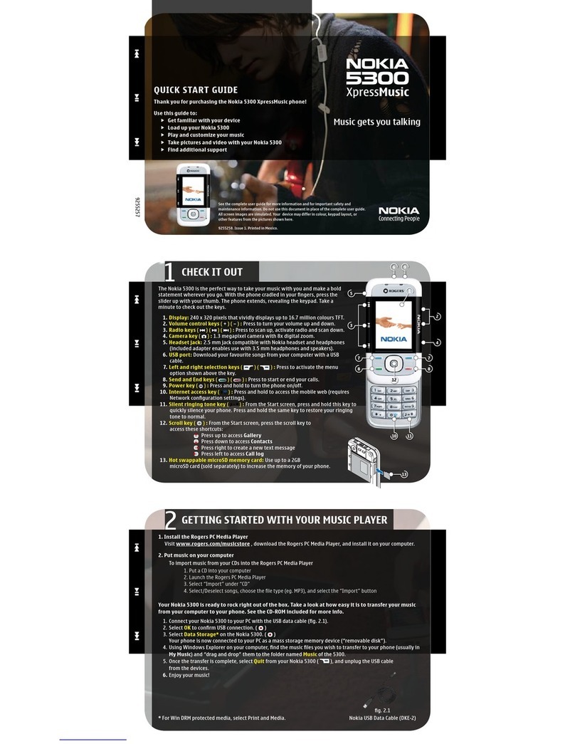Nokia XpressMusc 5300 User manual Nokia XpressMusc 5300 User manual