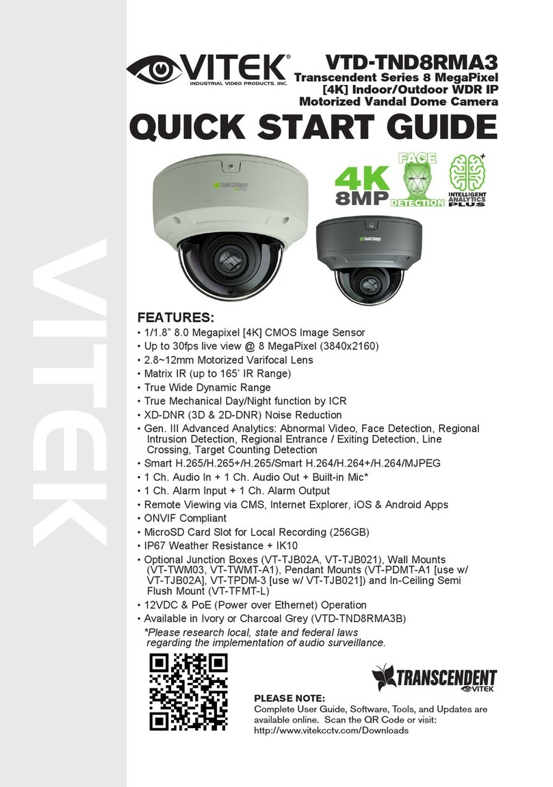 Vitek Transcendent VTD-TND8RMA3 User manual