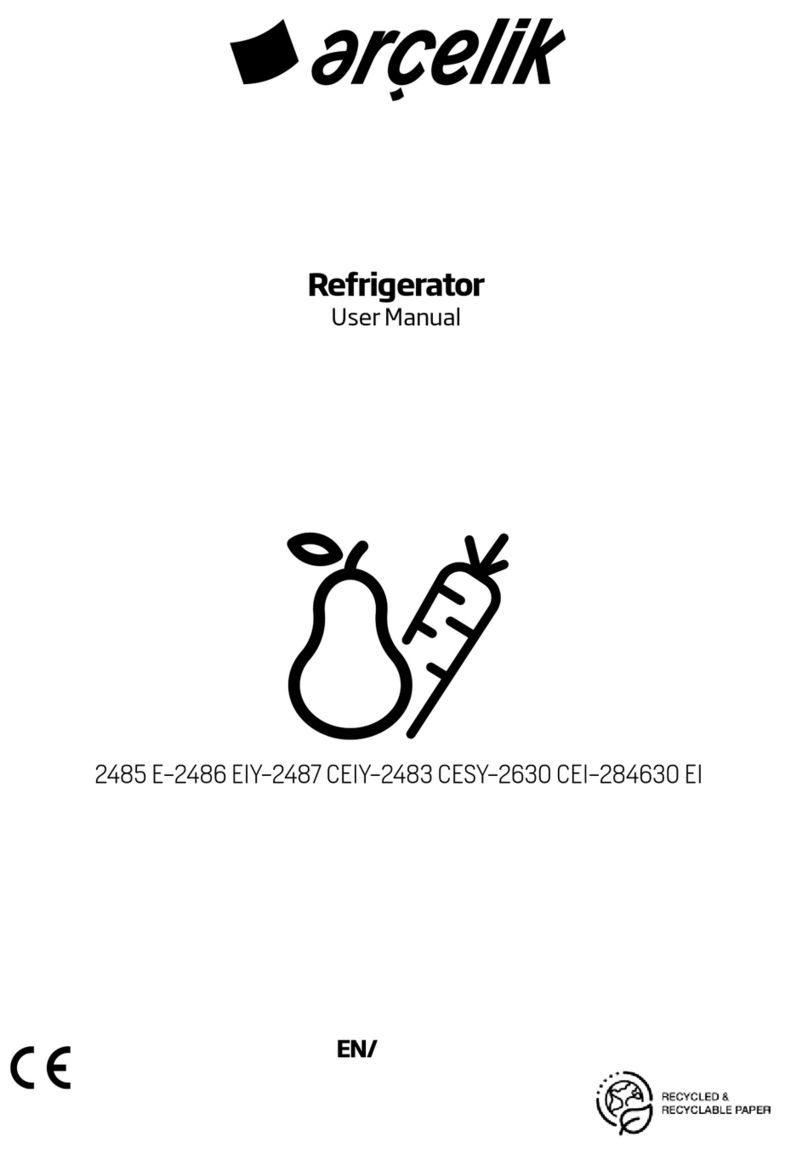arcelik 2485 E user manual