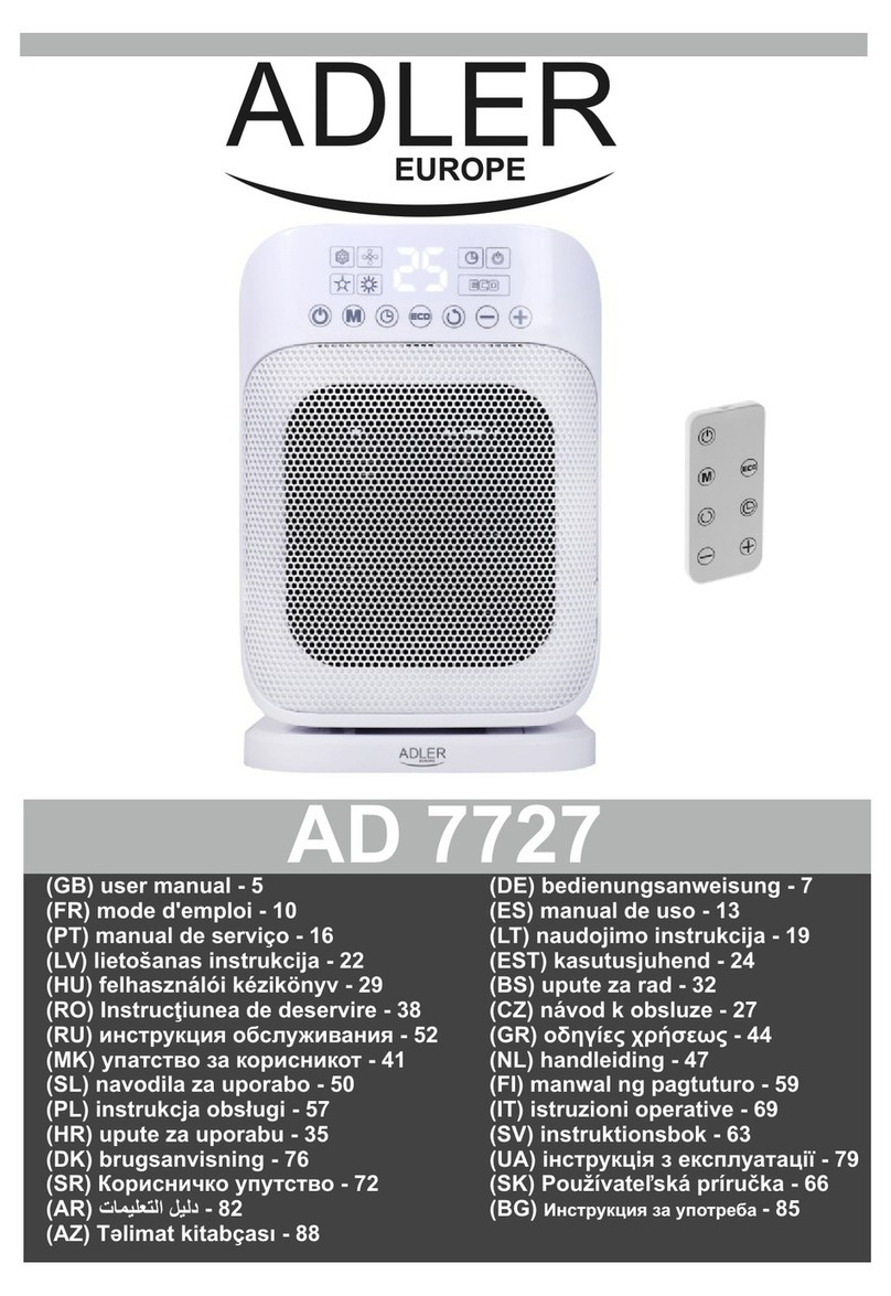 Adler Europe AD 7727 user manual