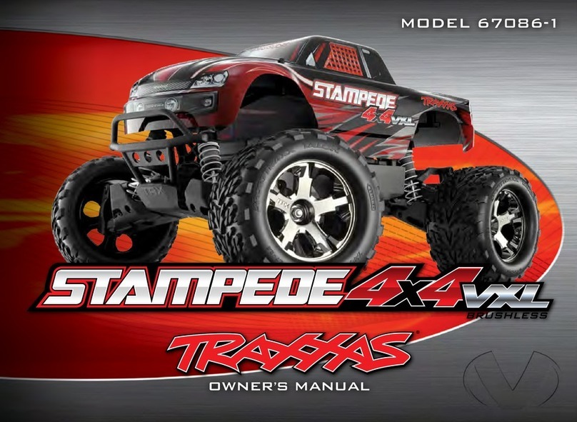 Traxxas STAMPEDE 4x4 VXL BRUSHLESS 67086-1 owner's manual