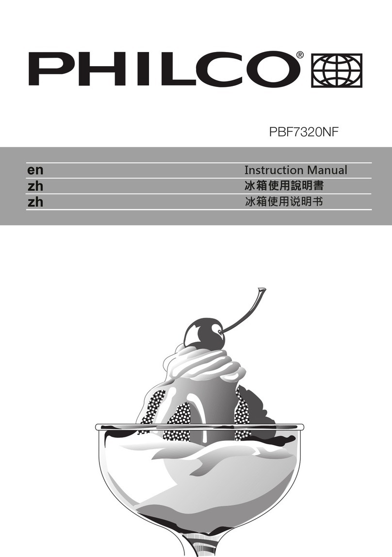 Philco PBF7320NF instruction manual
