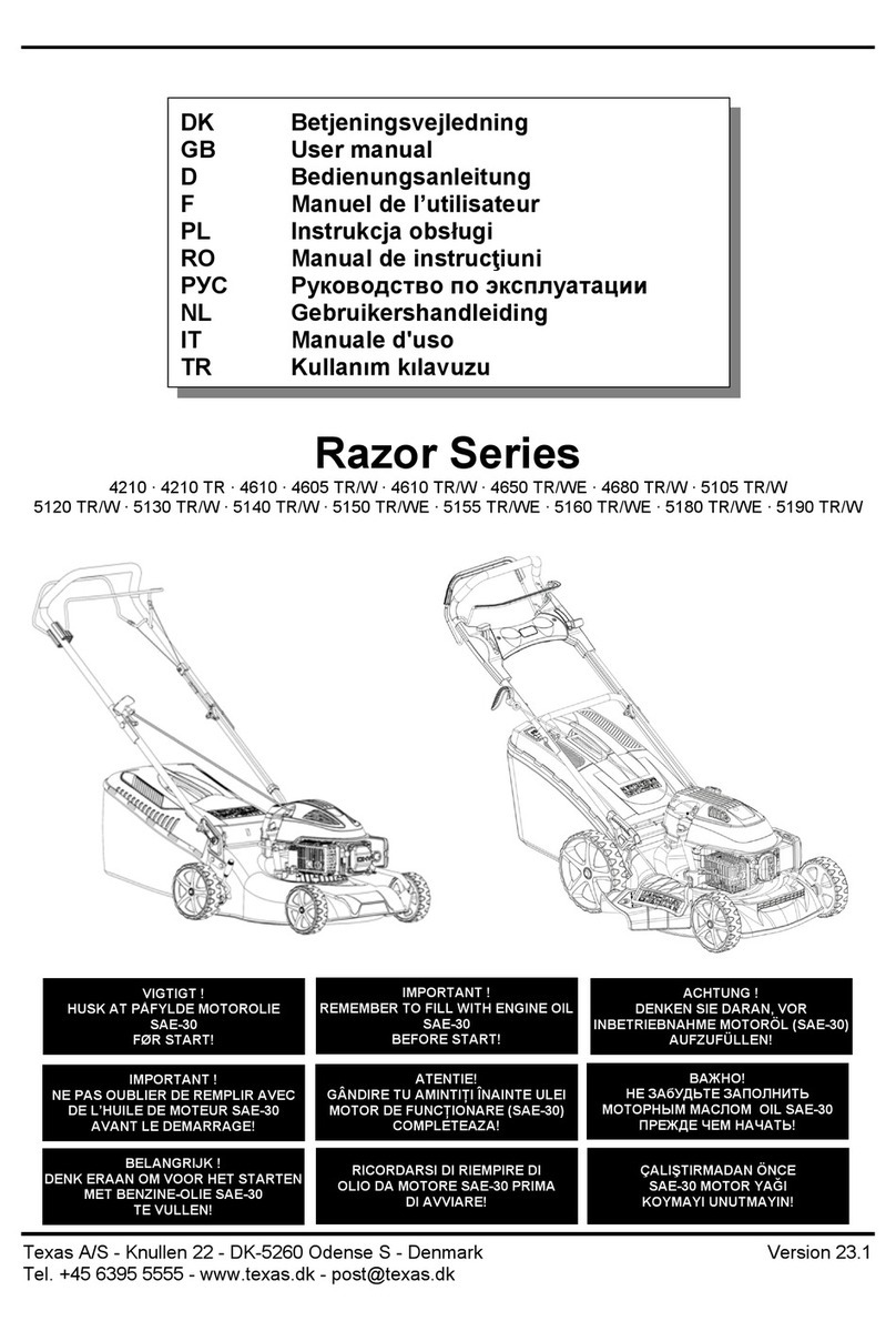 Texas A/S 5105 TR/W User manual