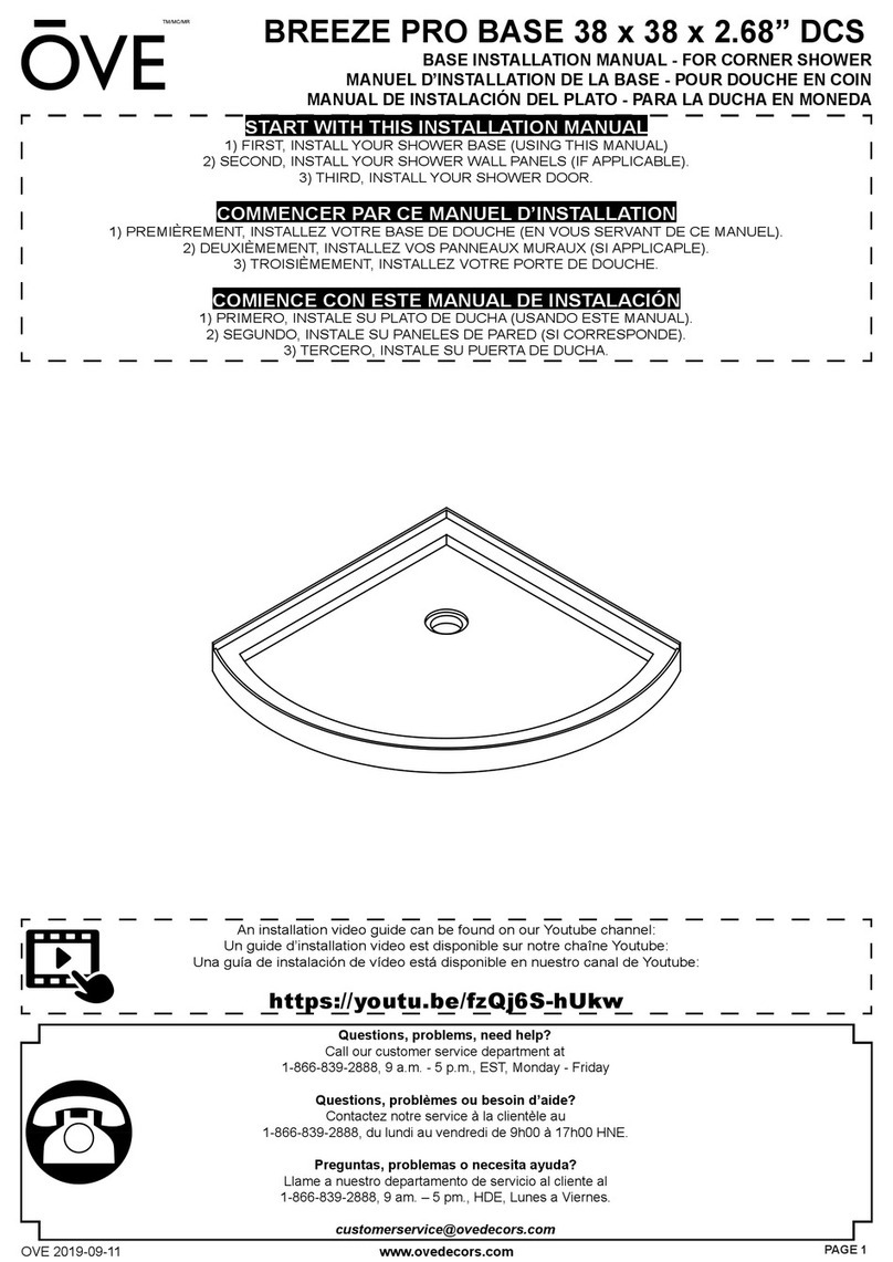 OVE BREEZE PRO BASE User manual