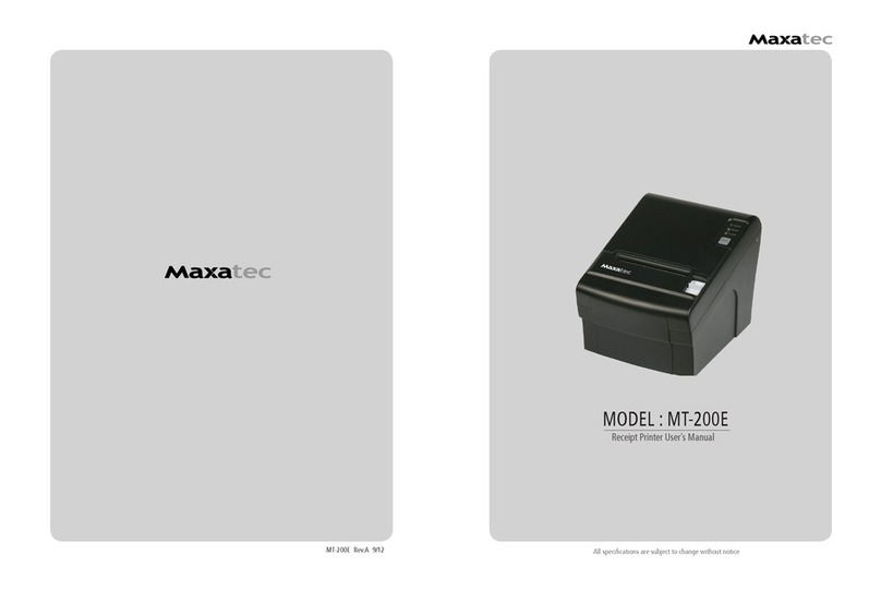 Maxatec MT-200E User manual