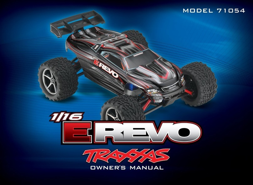 Traxxas 1/16 E REVO 71054 User manual