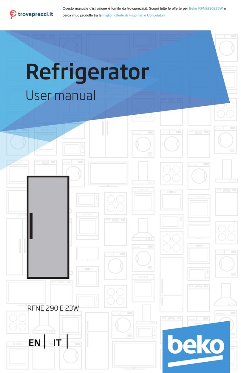 Beko RFNE 290 E 23W user manual