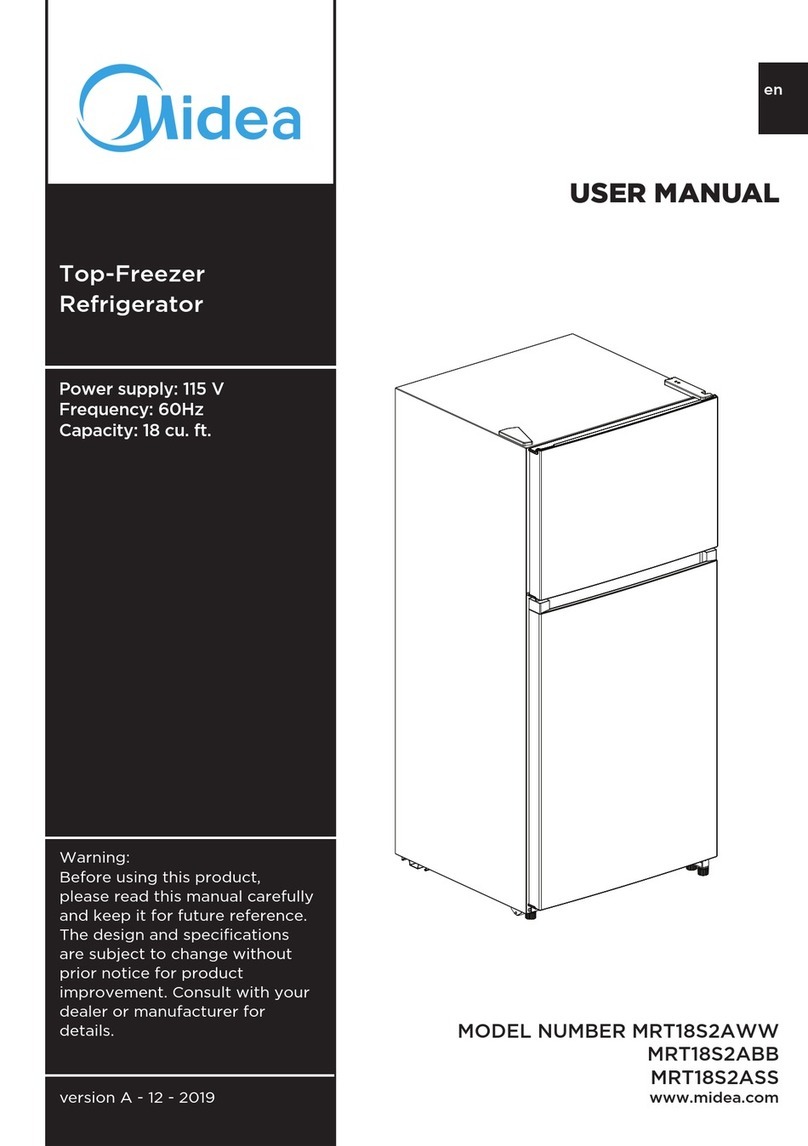 Midea MRT18S2ASS User manual