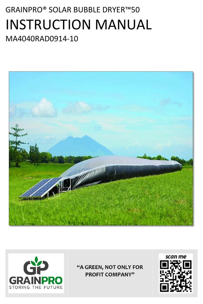 GrainPro MA4040RAD0914-10 instruction manual