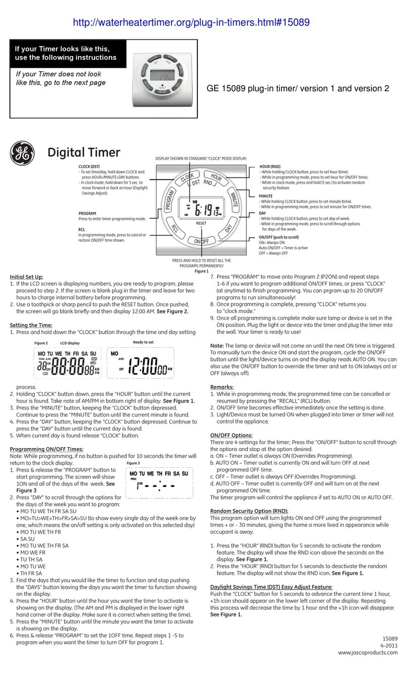 GE SunSmart 15079 User manual