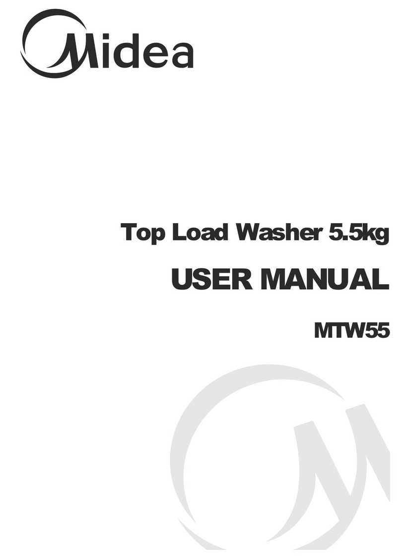 Midea MTW55 User manual