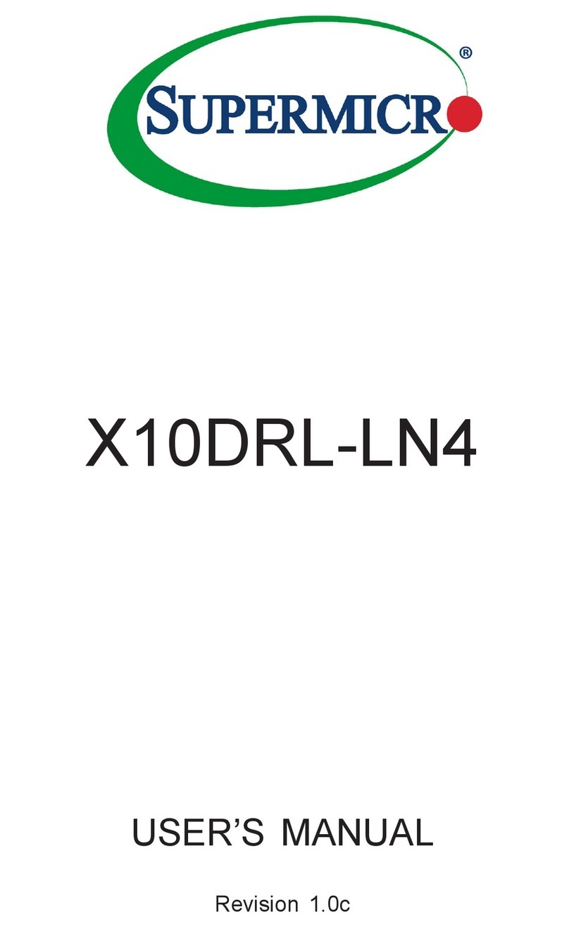 Supermicro X10DRL-LN4 user manual