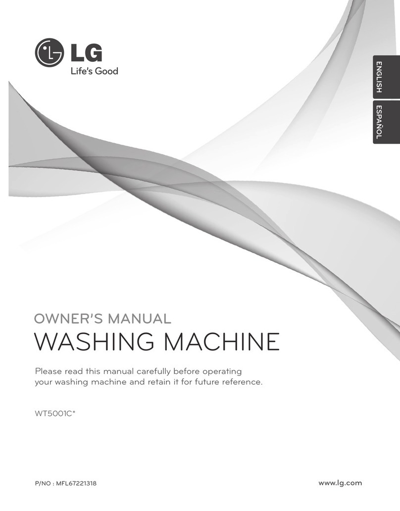 LG WT5001C Series User manual