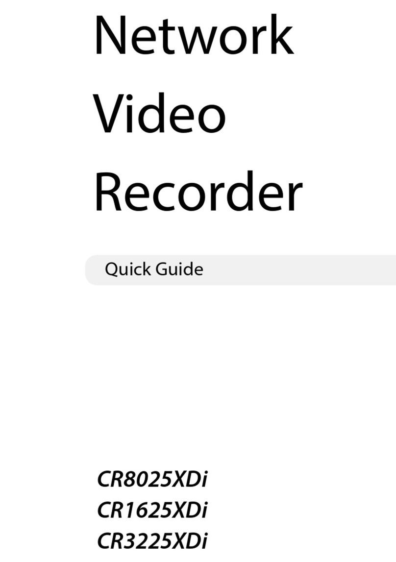 Costar Video Systems CR8025XDi quick guide