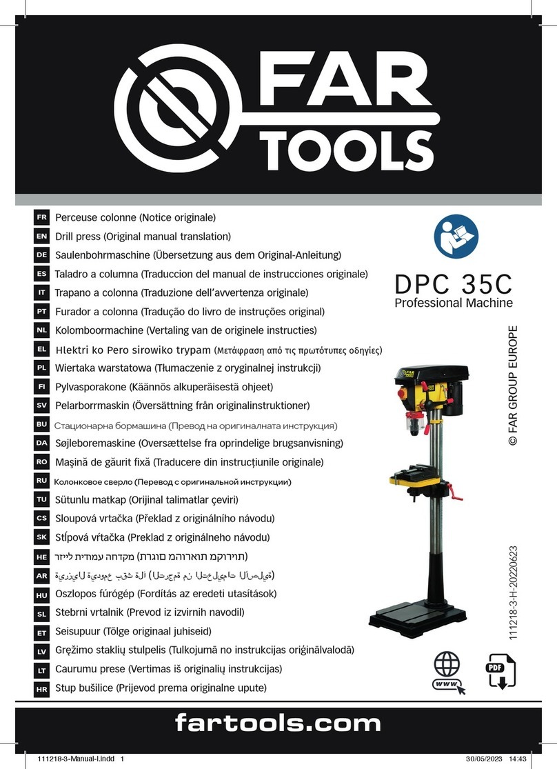Far Tools DPC 35C Original manual