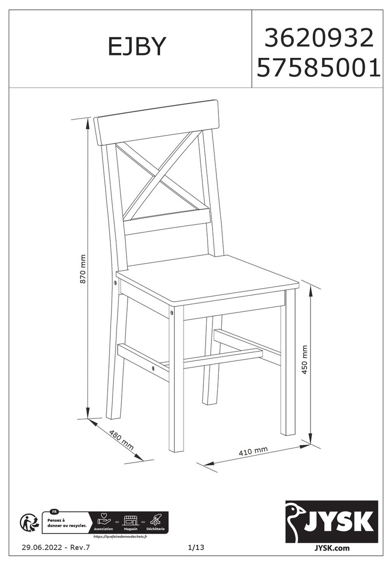 Jysk EJBY 57585001 manual