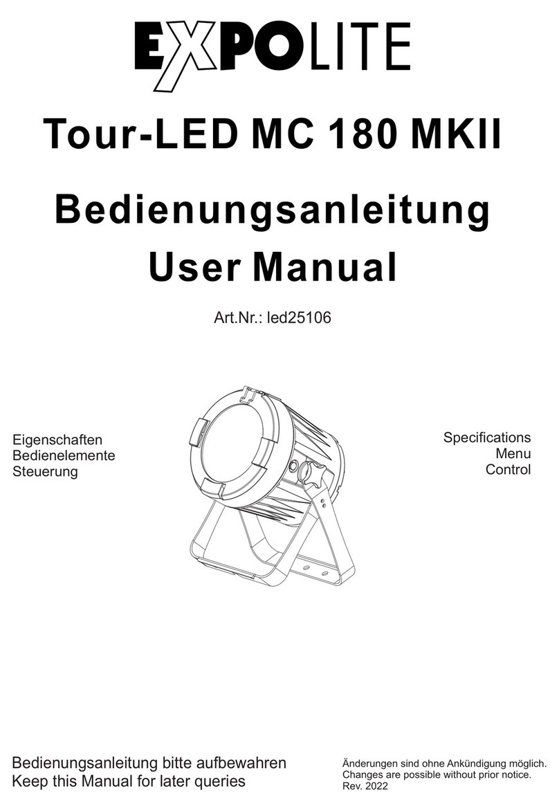 Expolite Tour-LED MC 180 MKII user manual
